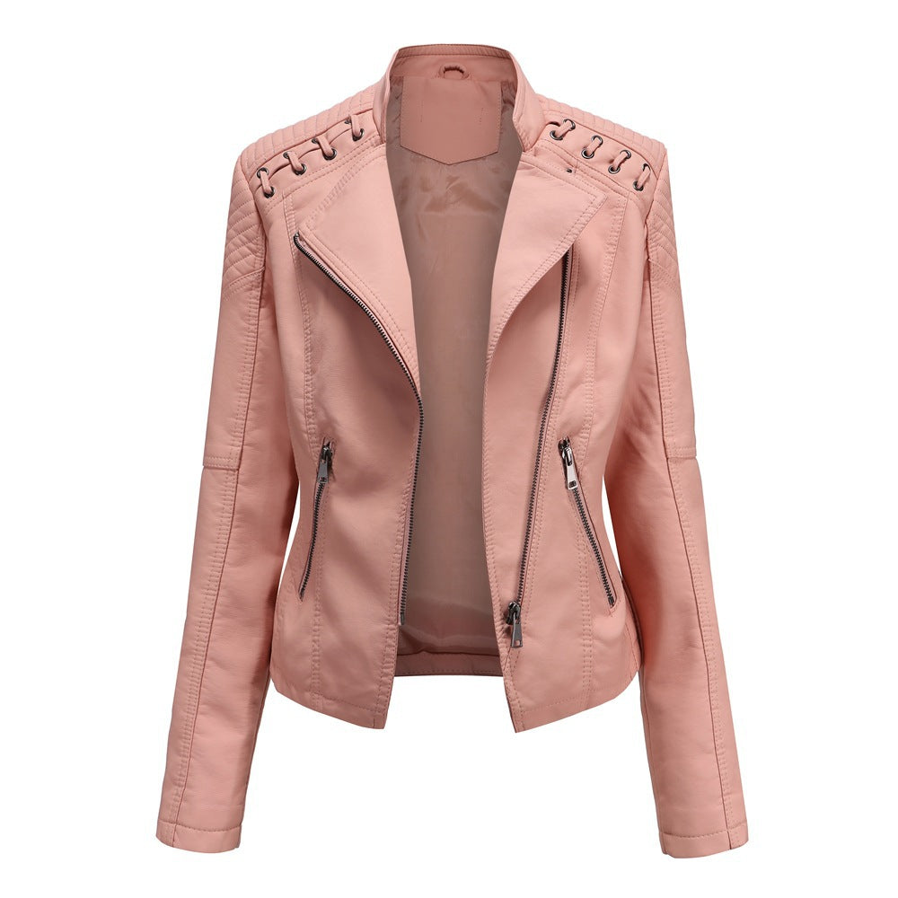 Women's Leather Short Jacket Women's Leather Short Jacket